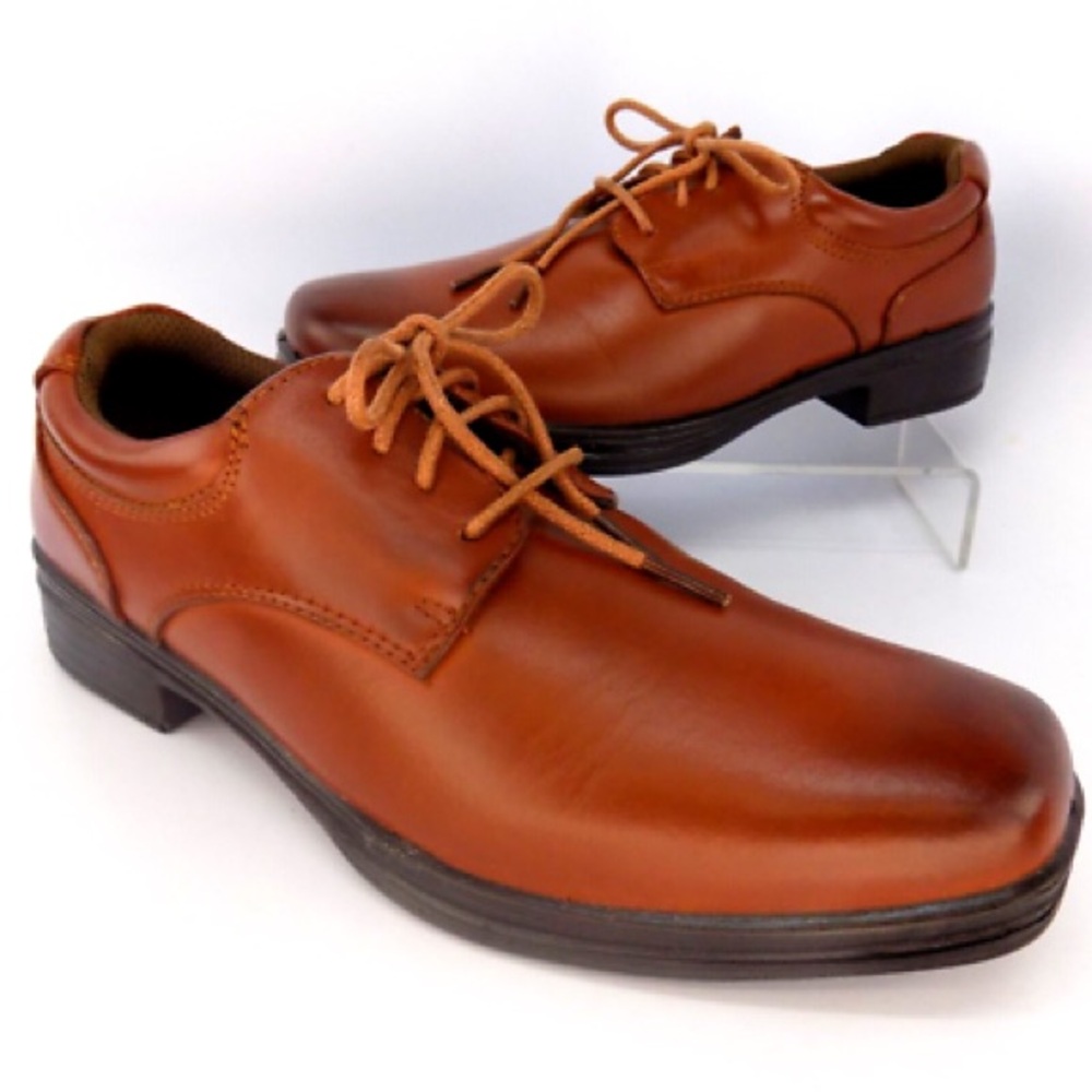 Deer Stags Tan Leather Oxfords Sz 1.5  NWOT
